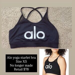 Alo yoga bra black